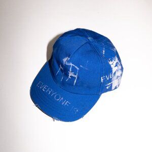Blue Screen Print Baseball Cap -  Designed in Los Angeles, Cap made in USA